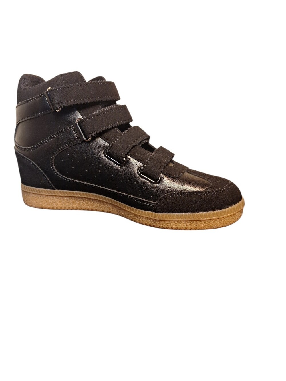 NIB Rouge Black High Top Sneakers